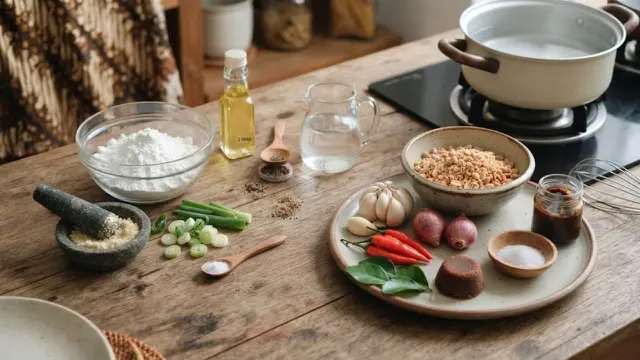 Resep Cilok Kuah Kacang Empuk dan Lezat