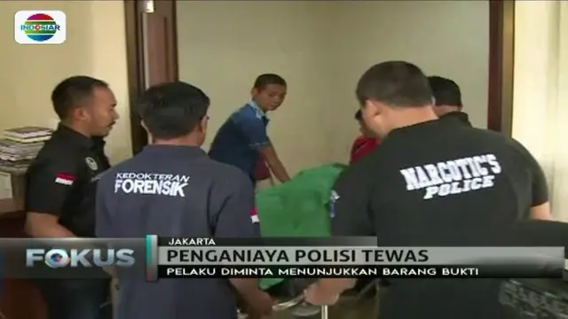 Bandar Narkoba Penganiaya Polisi Ditembak Mati di Rumahnya