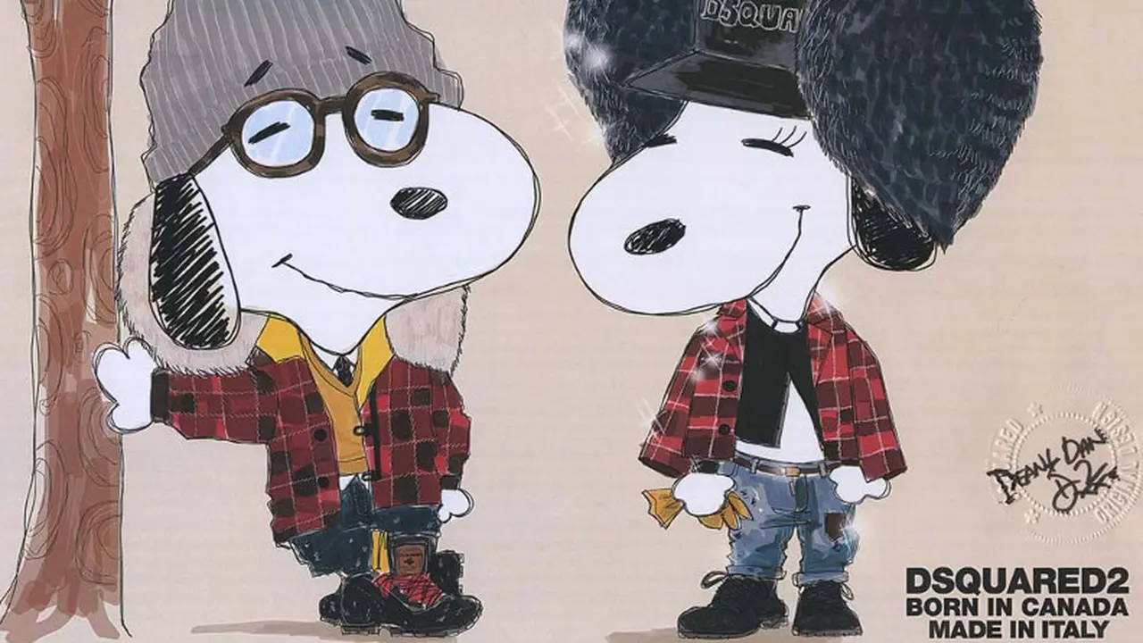 Snoopy in Designer Clothes 0714 2