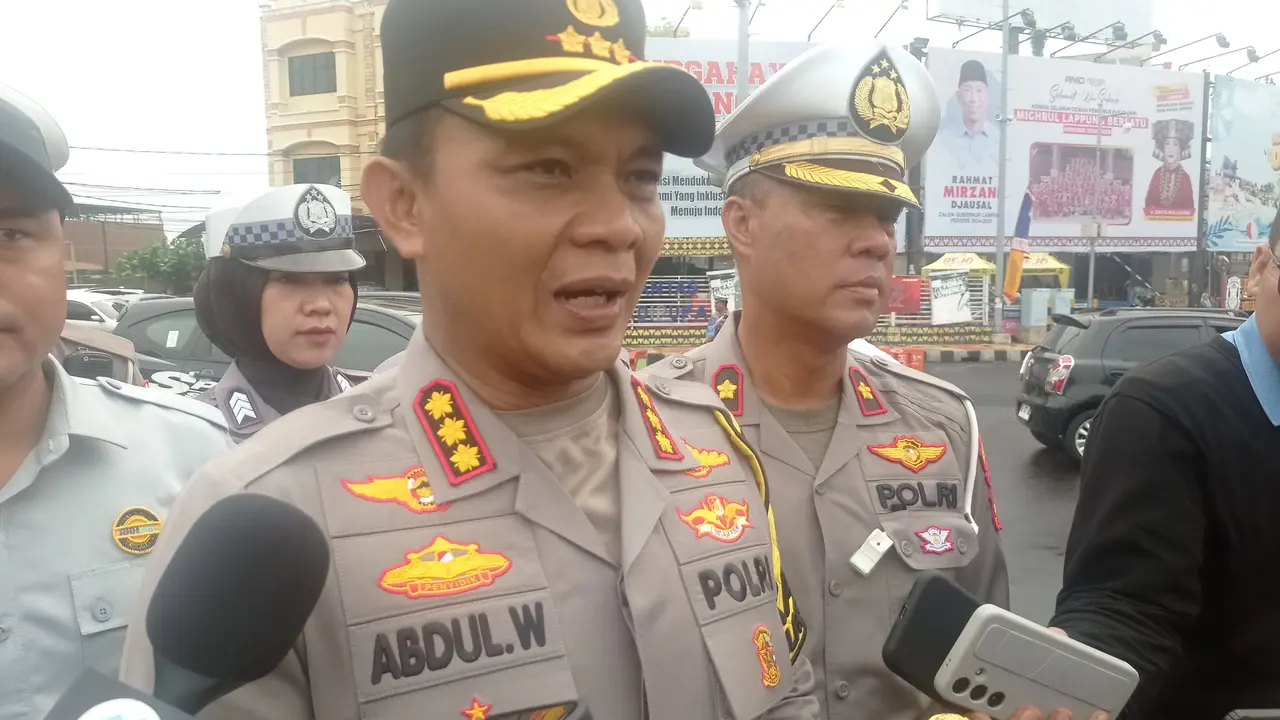 Kapolresta Bandar Lampung, Kombes Pol Abdul Waras. Foto : (Liputan6.com/Ardi).