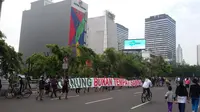Para Pendaki Kampanye Selamatkan Gunung dari Sampah di CFD