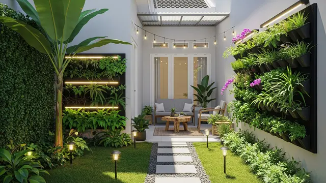 Trik Mendesain Rumah Kecil agar Tetap Punya Ruang Hijau di Belakang