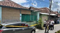 Polisi Lakukan olah TKP kasus pembunuhan di Banyuwangi. (Istimewa)