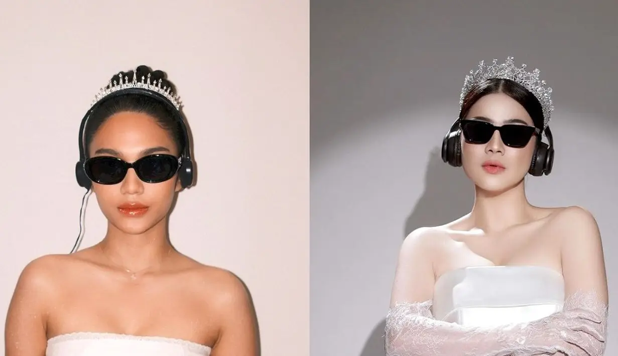 Keduanya berhasil menghidupkan karakter putri yang ikonis dari film klasik tersebut, namun dengan pesona unik yang membedakan gaya masing-masing.
 [@azizahsalsha_]