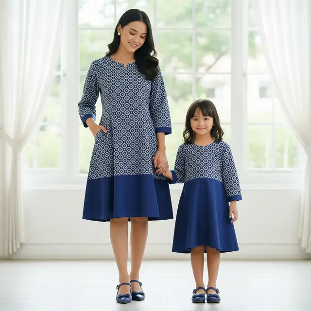 Model Dress Couple Ibu dan Anak