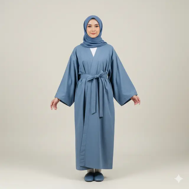 Model Gamis Katun Adem untuk Sehari-hari. Gemini