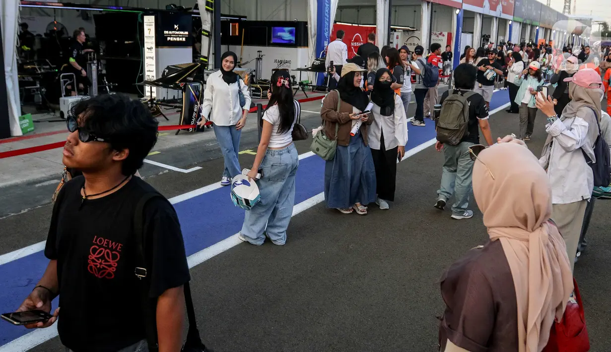 Untuk diketahui, Jakarta E-Prix 2025 akan menjadi seri ke 12 dari 17 seri dalam kalender balap Formula E 2024-2025. (Liputan6.com/Herman Zakharia)
