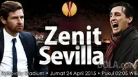 Zenit st Petersburg vs Sevilla (bola.com/samsulhadi)