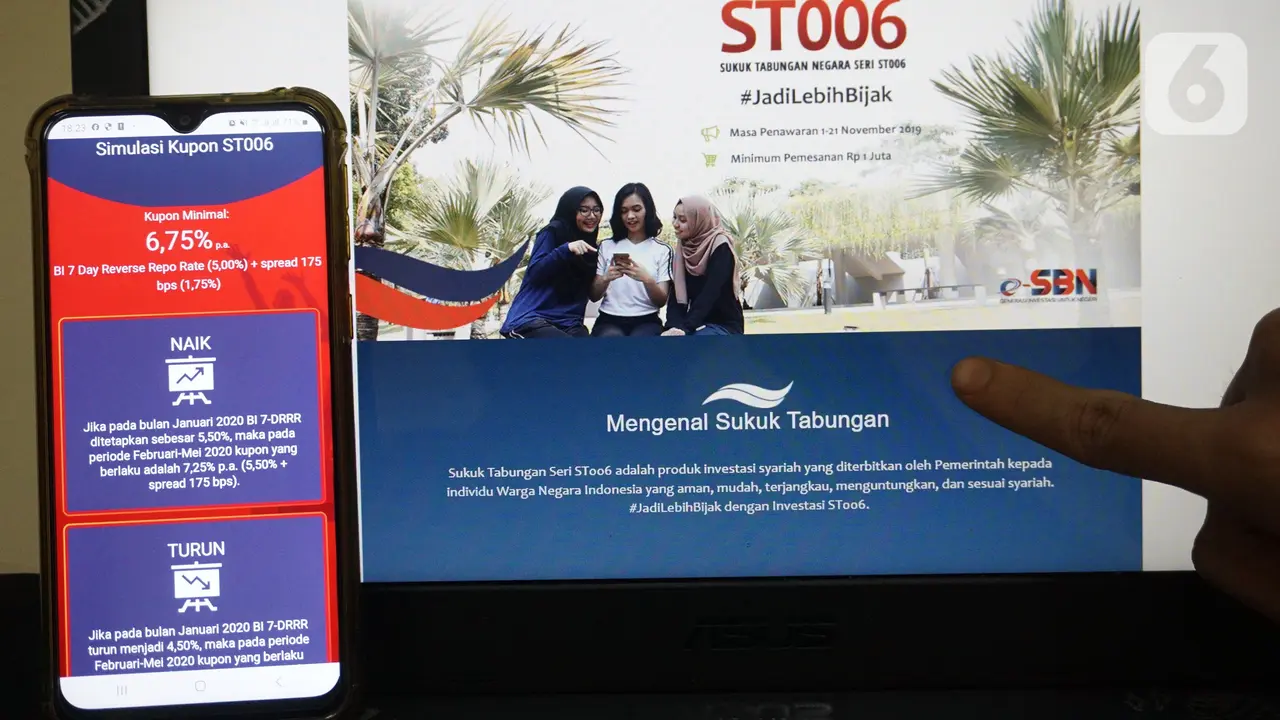 Pembelian Sukuk Tabungan ST006