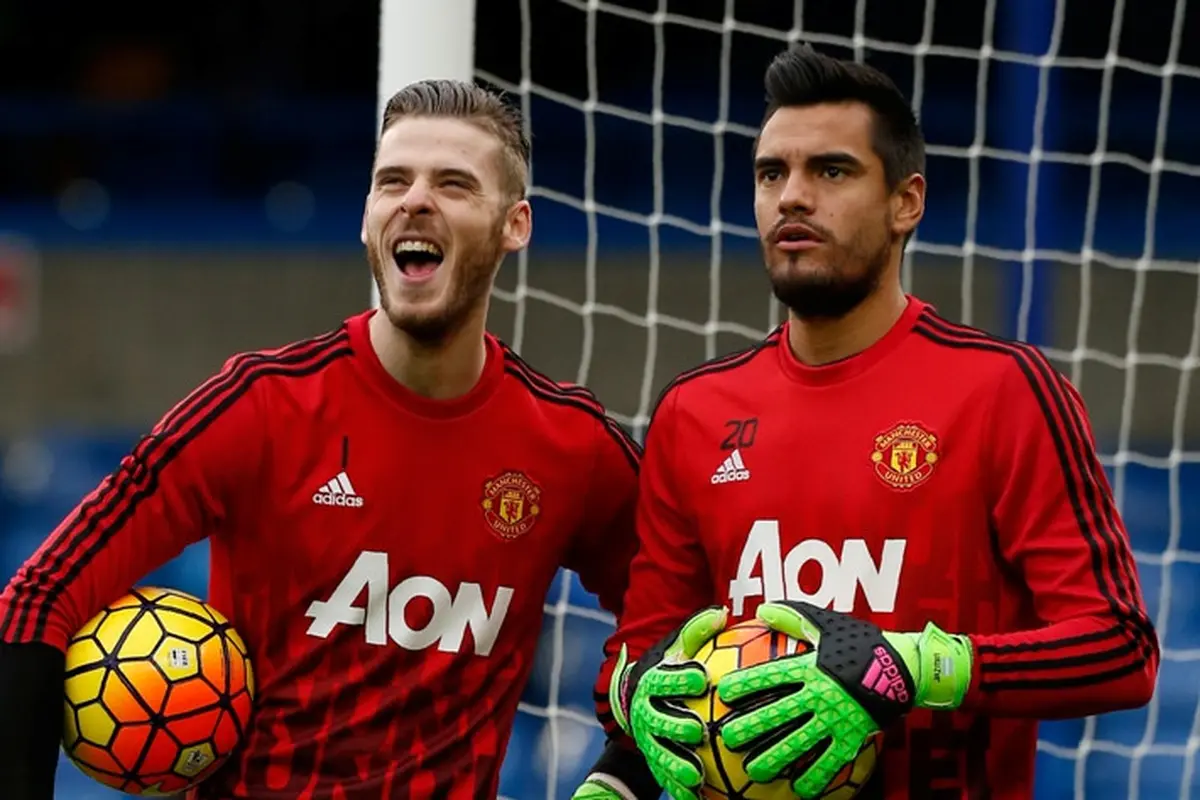 David De Gea dan Sergio Romero