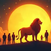 logo ramalan zodiak leo (sumber: AI generated)