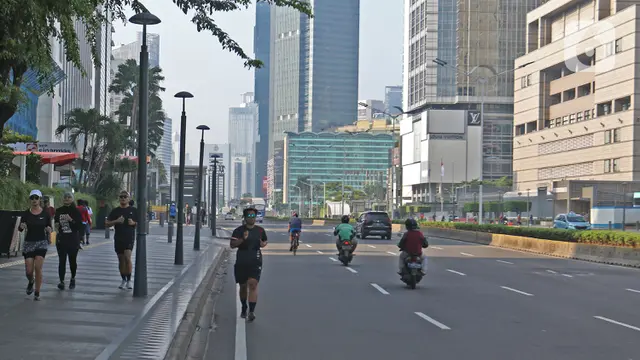 CFD Jakarta Ditiadakan Dua Pekan