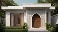 9 Desain Pintu Rumah dengan Ornamen Islami, Kombinasi Estetika dan Spiritualitas
