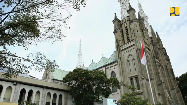 Presiden Prabowo Subianto meresmikan Terowongan Silaturahim Masjid Istiqlal-Gereja Katedral di Jakarta Pusat, Kamis (12/12/2024). (Dok Kementerian PU)