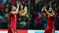 Luksemburg vs Spanyol (EMMANUEL DUNAND / AFP)