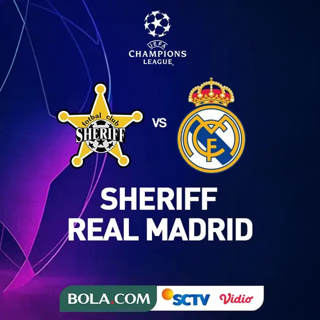 Liga Champions - Sheriff Vs Real Madrid