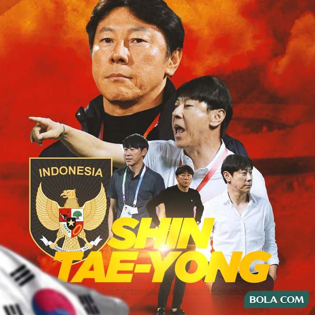Timnas Indonesia - Ilustrasi Shin Tae-yong