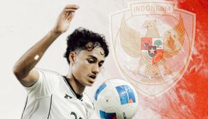 Striker Timnas Indonesia, Rafael Struick. (Bola.com/Wiwig Prayugi)