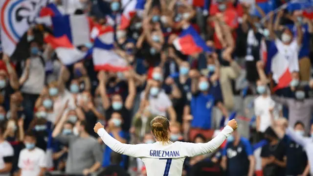 Foto: Antoine Griezmann Putuskan Pensiun dari Timnas Prancis setelah 10 Tahun