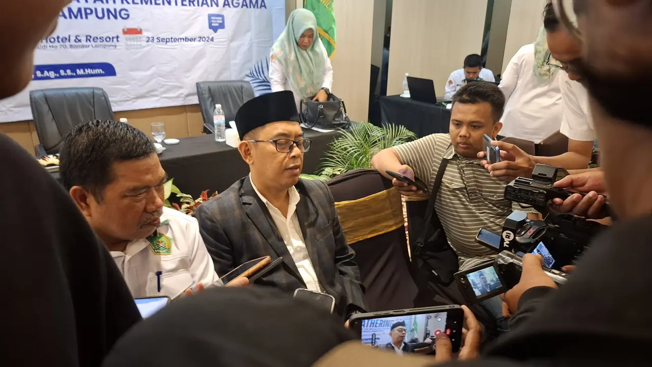 Kakanwil Kemenag Lampung, Puji Raharjo.  Foto: (Liputan6.com/Ardi).
