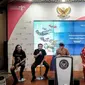 "The Weekly Brief with Sandi Uno" yang diselenggarakan secara hybrid dari Gedung Sapta Pesona