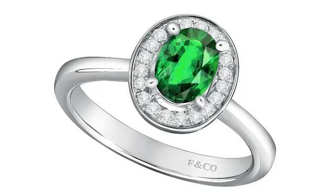 Perhiasan cincin batu permata