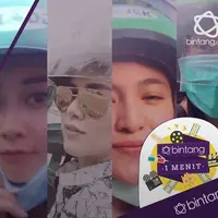 Jalanan Jakarta yang super macet membuat beberapa artis memilih naik ojek online. Mereka pun mengabadikan gaya mereka saat duduk di atas Ojol. Siapa saja ya mereka dan bagaimana gayanya?