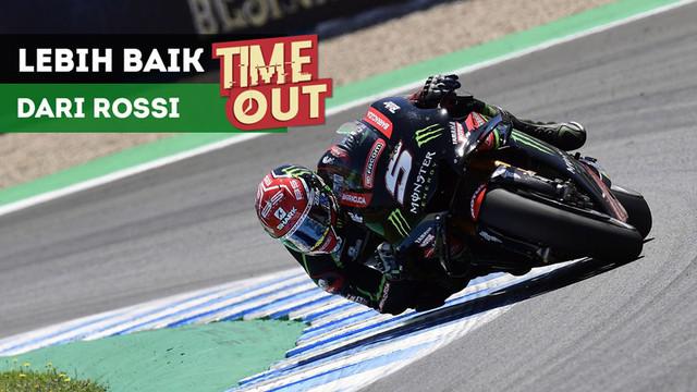 Berita video Time Out kali ini tentang Johann Zarco yang berpeluang bisa terus lebih baik dari Valentino Rossi di klasemen MotoGP 2018.