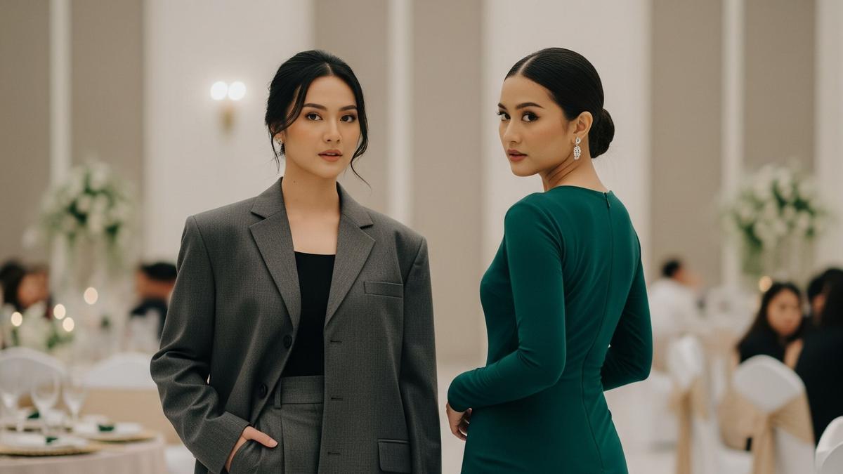 15 Baju Kondangan di Gedung Pernikahan Trend 2025, Elegan, Mewah, dan Anti Ribet