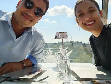 Kebersamaan Hamish Daud bersama Gaia Weber. (Foto: Instagram/ hamishdw)