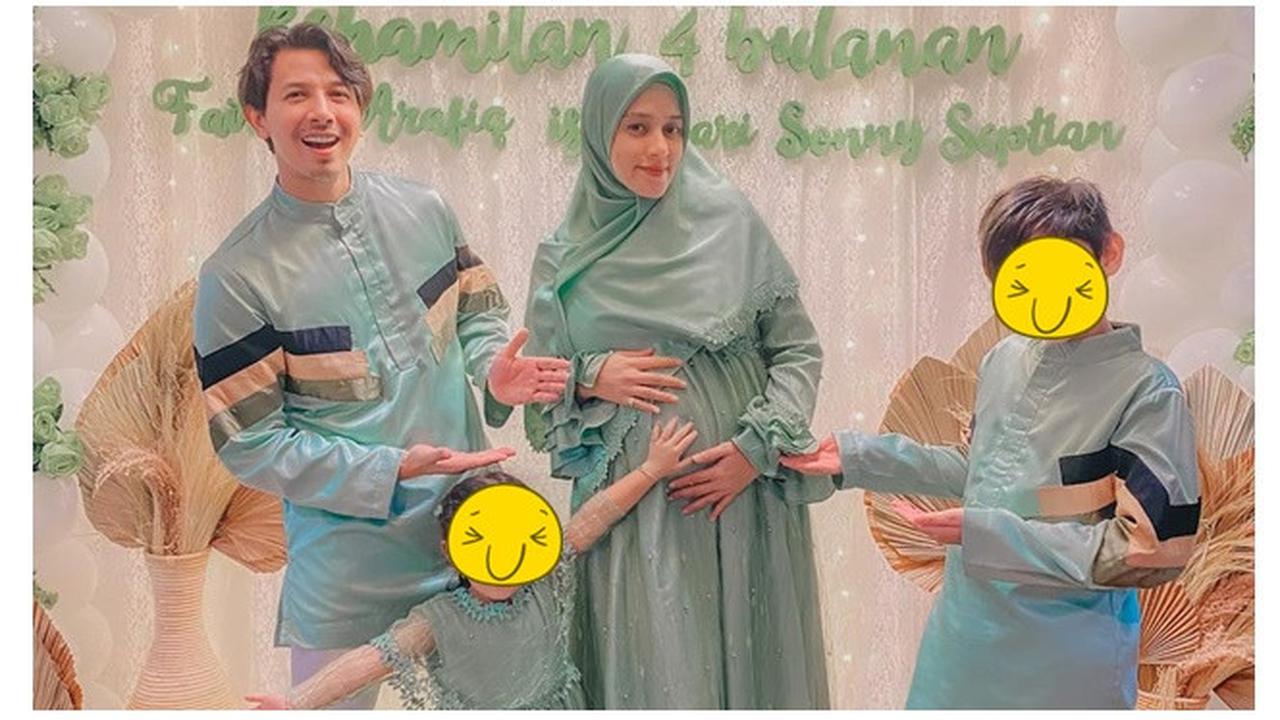 6 Momen Tasyakuran Empat Bulan Kehamilan Fairuz A Rafiq, Menangis Haru