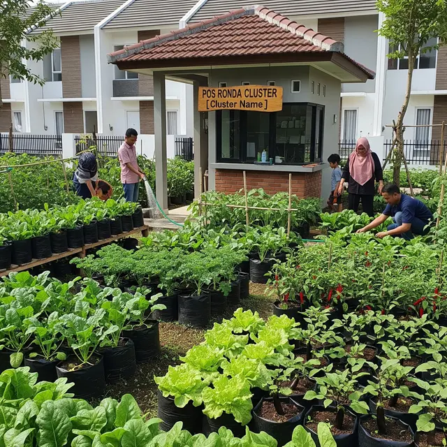 9 Ide Kebun Sayur di Sekitar Pos Ronda untuk Aktivitas Warga, Jadi Sumber Pangan