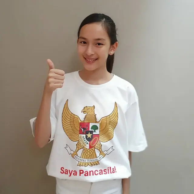 6 Potret Shanna Shannon, Penyanyi Cilik yang Viral Cover Lagu Ibu Pertiwi