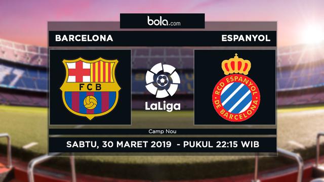 Link Live Streaming La Liga Barcelona Vs Espanyol Di Vidio Bola