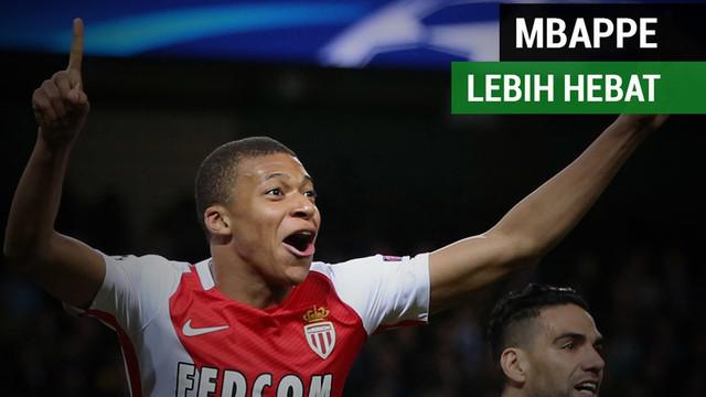Berita video fakta Klylian Mbappe lebih hebat dari bintang Barcelona, Lionel Messi, dan pemain Real Madrid, Cristiano Ronaldo.