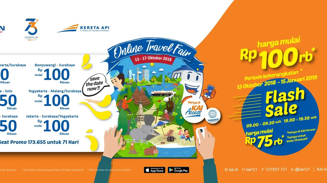 KAI Promo Online Travel Fair