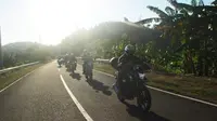 Start turing dari MPM Motor Basra Malang (Otosia.com/Dini)
