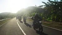 Aksi Komunitas Honda CB150 StreetFire Bersih-Bersih Pantai