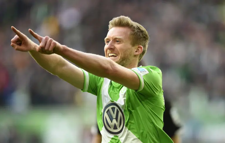 Andre Schurrle saat masih berseragam Wolfsburg. (AFP)