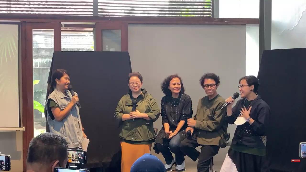 Screenshot Konferensi Pers Petualangan Sherina 2. (Sumber: Youtube Miles Film)