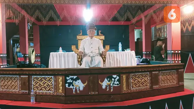 Rambu Solo' bangsawan di Lembang Gasing. (Liputan6.com/Eka Hakim)