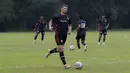 Pemain Persija Jakarta, Ondřej Kúdela, saat sesi latihan di Nirwana Park Sawangan, Jawa Barat, Kamis (7/7/2022). Latihan merupakan persiapan jelang bergulirnya Liga 1 musim 2022/2023. (Bola.com/M Iqbal Ichsan)