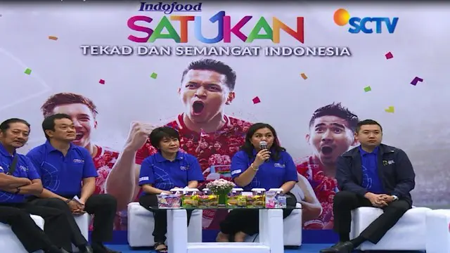 Menjelang perhelatan Asian Games 2018, Indofood mengkampanyekan gerakan "Satukan Tekad dan Semangat Indonesia".