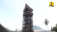 Revitalisasi Kawasan Saribu Rumah Gadang (SRG) di Kabupaten Solok Selatan, Sumatera Barat (dok: PUPR)