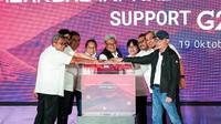 Prosesi yang menandai komitmen TelkomGroup untuk menyukseskan pelaksanaan event KTT G20. (Foto: Istimewa)