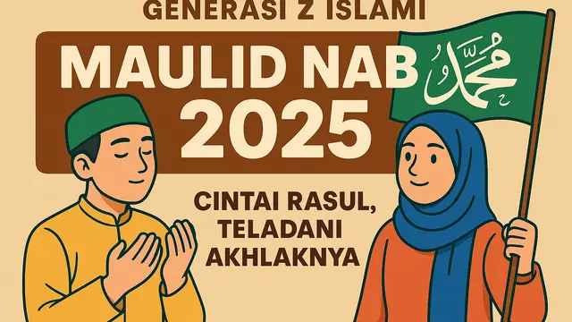 Spanduk Maulid Nabi 2025 (Foto: ChatGPT)
