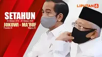 Setahun Jokowi - Ma'ruf Amin (Liputan6.com/Abdillah)