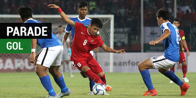 VIDEO: 9 Gol Timnas Indonesia U-19 pada 3 Laga Piala AFF U-19 2018
