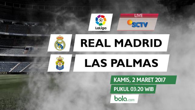 La Liga_Real Madrid vs Las Palmas (Bola.com/Adreanus Titus)
