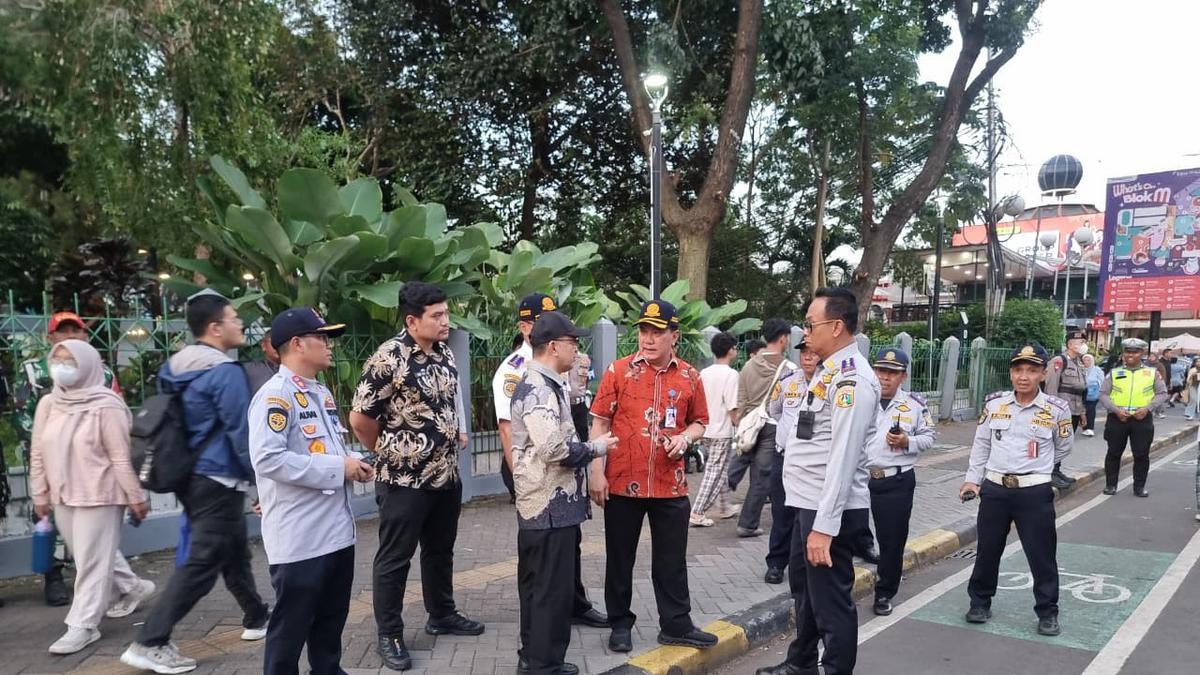 Razia Parkir Liar di Blok M, 13 Orang Ditangkap